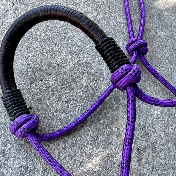 Handmade In Southern California, Bosal style Rope Halter - Picture 13 of 16